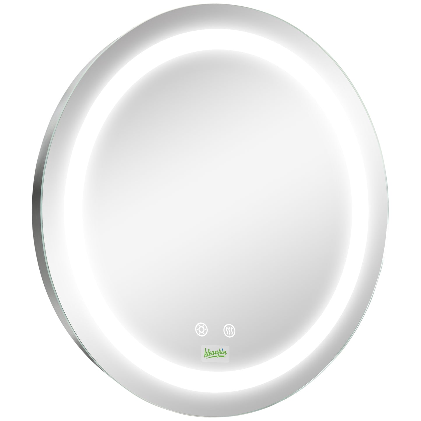 LED Bathroom Mirror, Ø50 cm, Anti-Fog, Touch & Memory Function