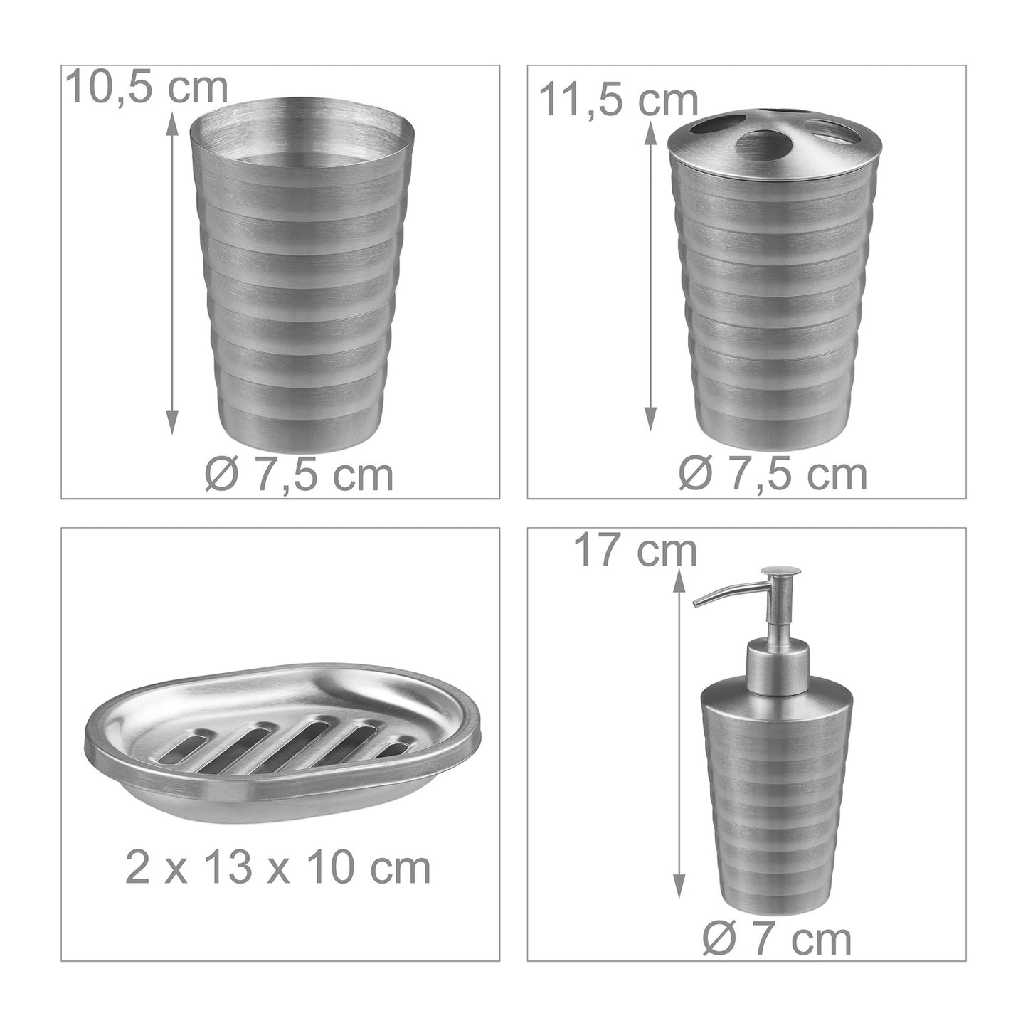 Bathroom set 4 parts