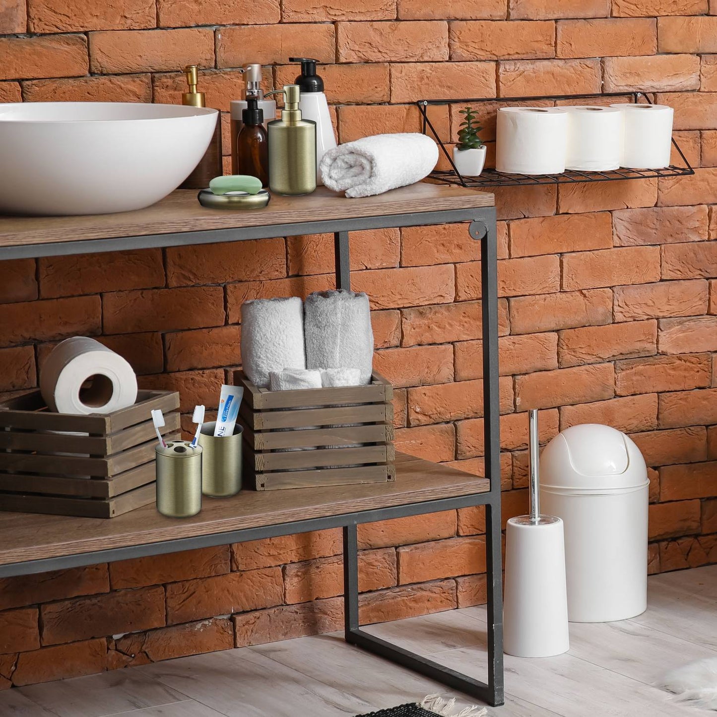 Bathroom set 4 parts