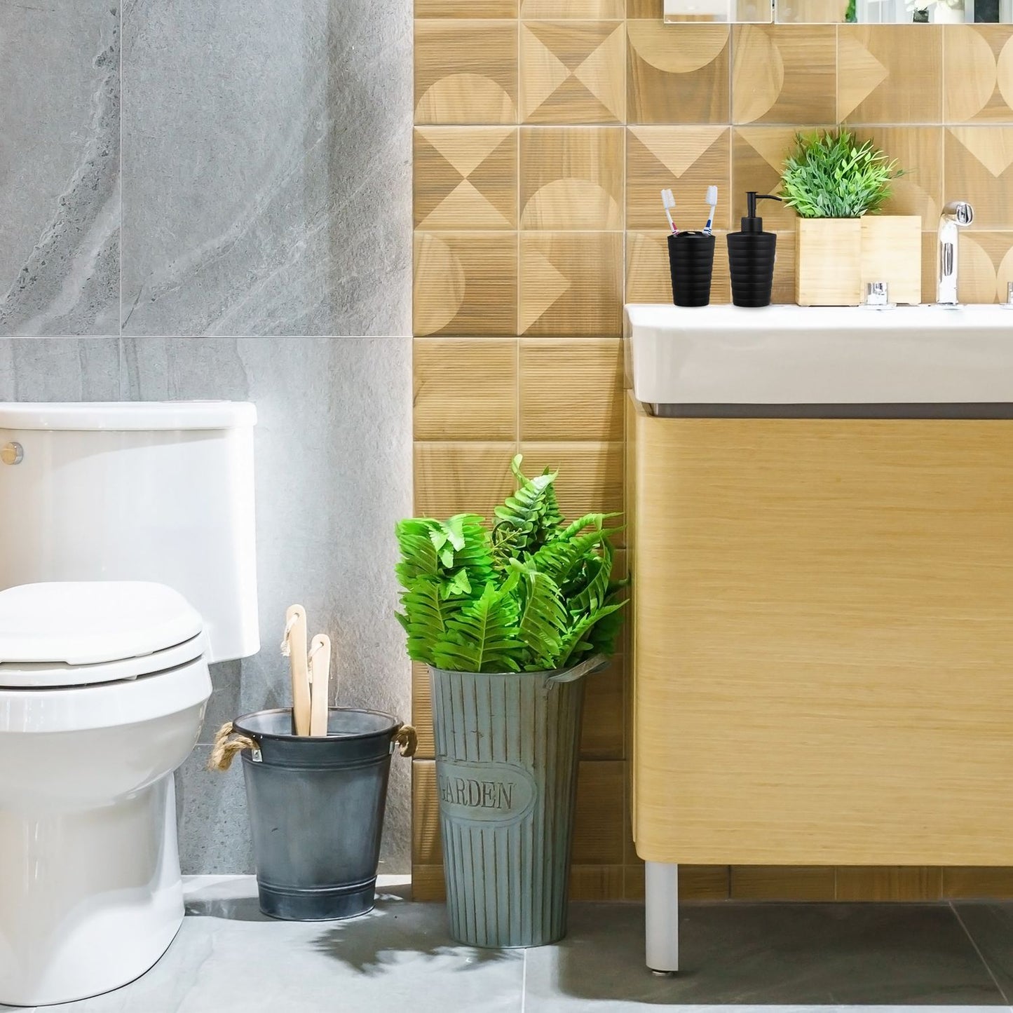 Bathroom set 4 parts