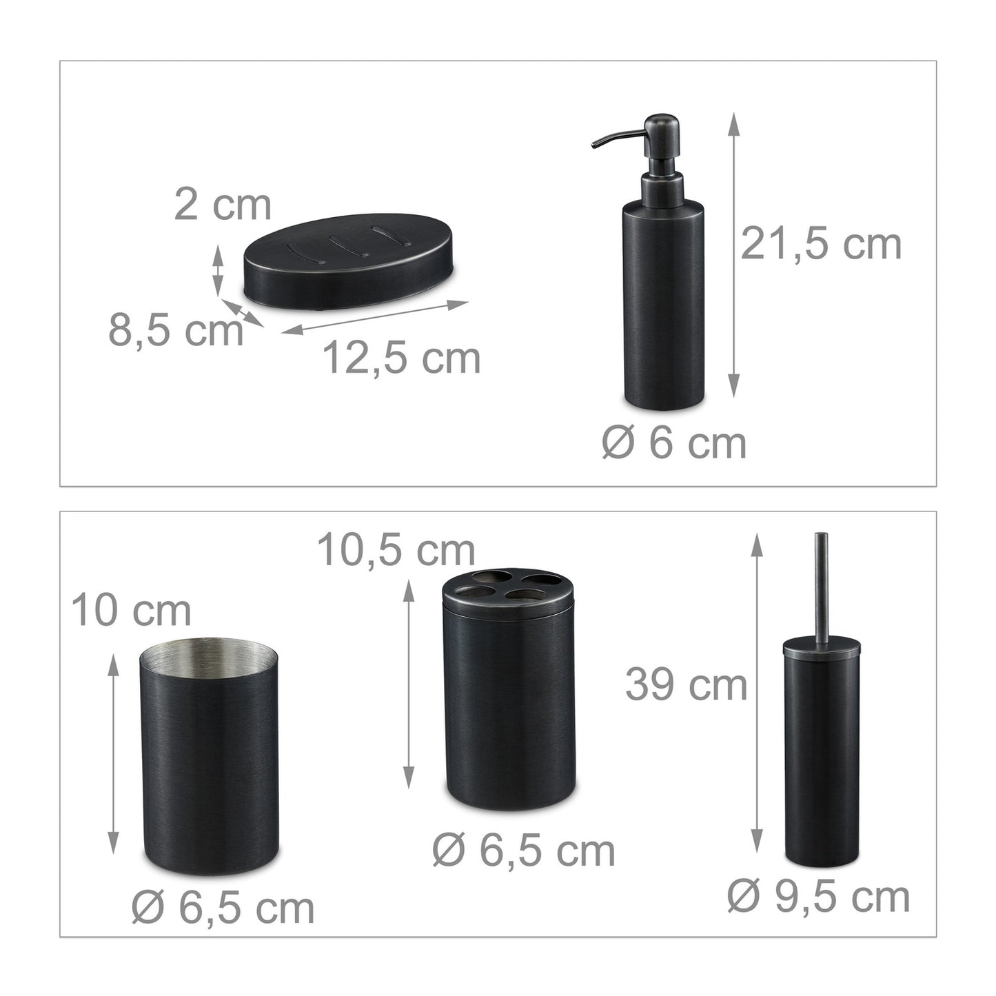 Bathroom set 5 parts