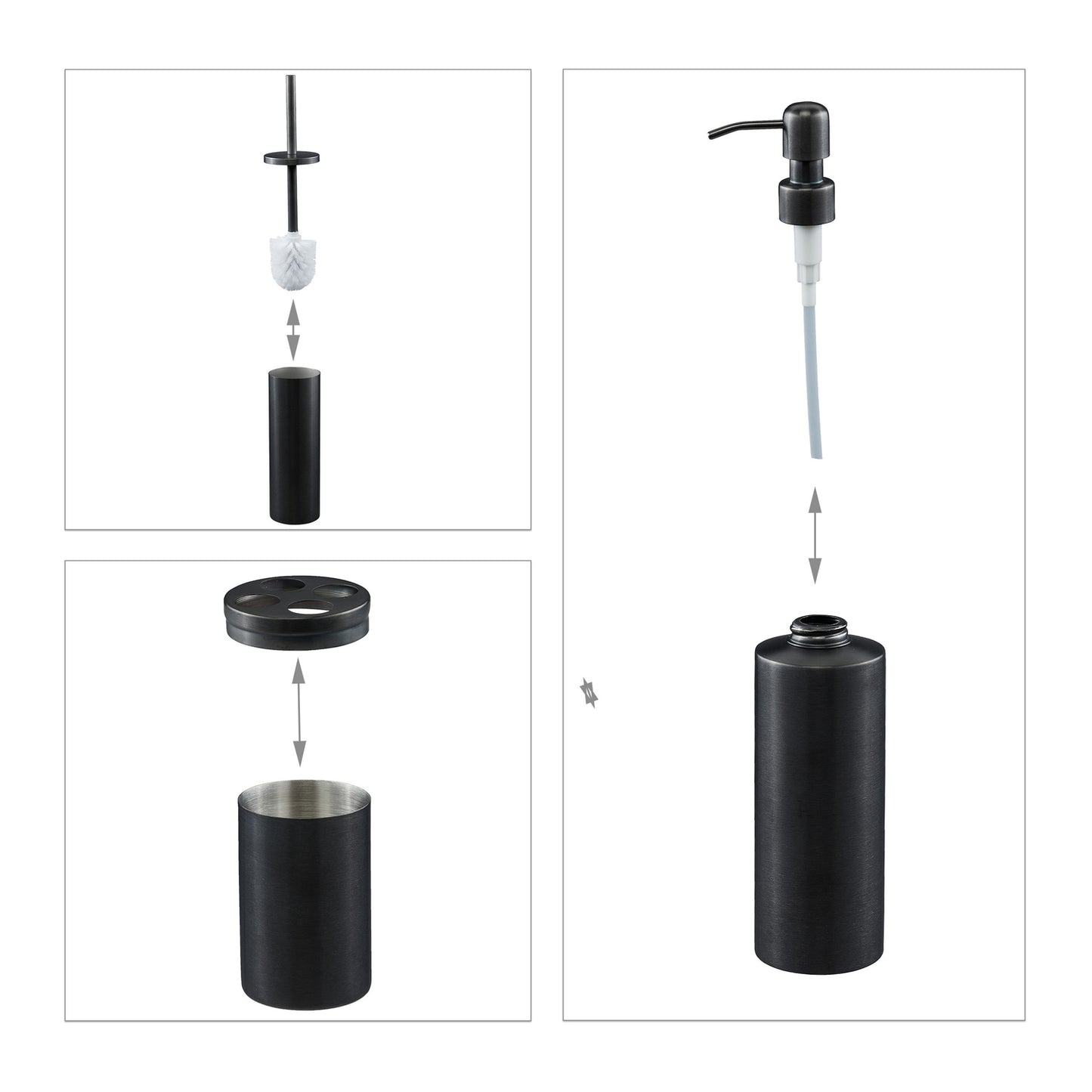 Bathroom set 5 parts