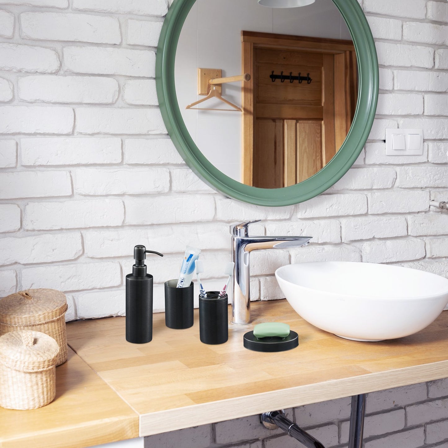Bathroom set 5 parts