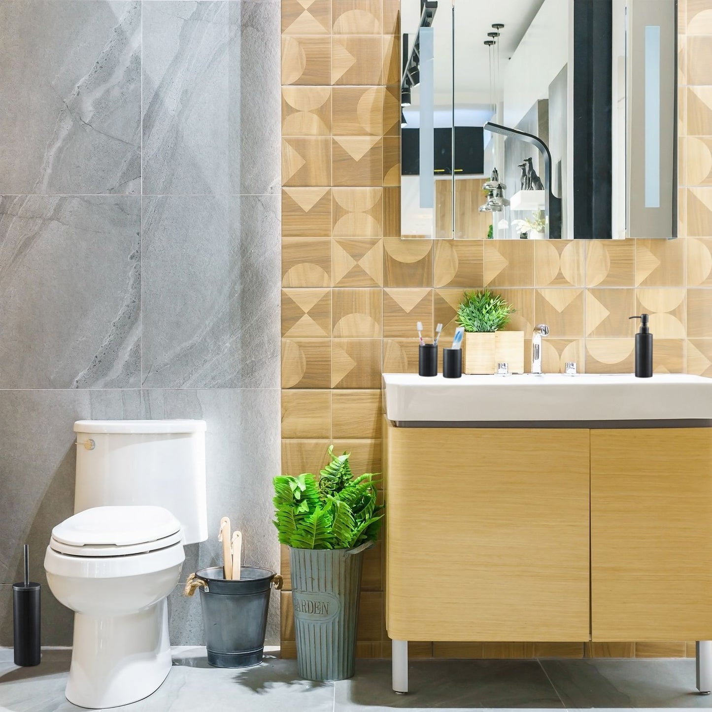 Bathroom set 5 parts
