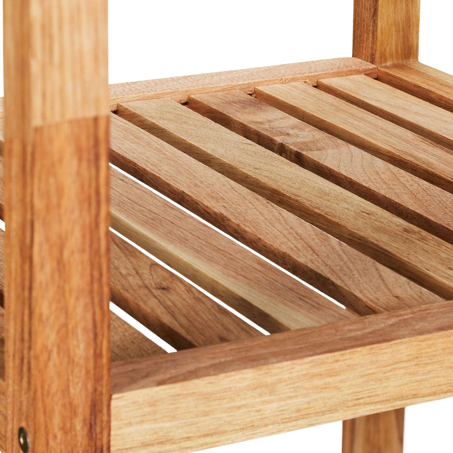 Bathroom shelf Walnut 4 shelves