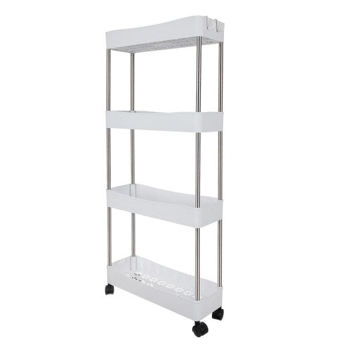 Bathroom shelf on wheels Ruhhy 24291