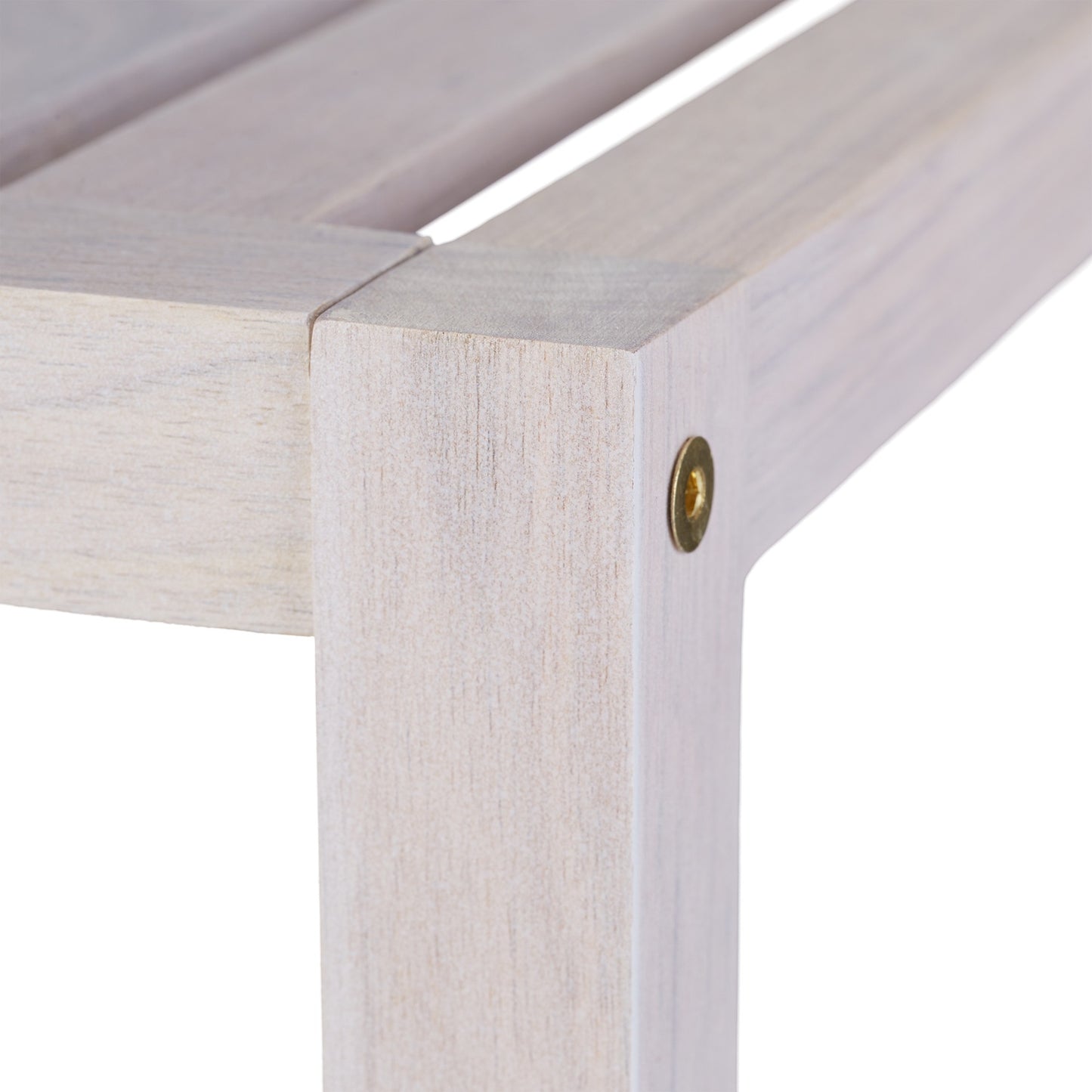 Bathroom shelf walnut white