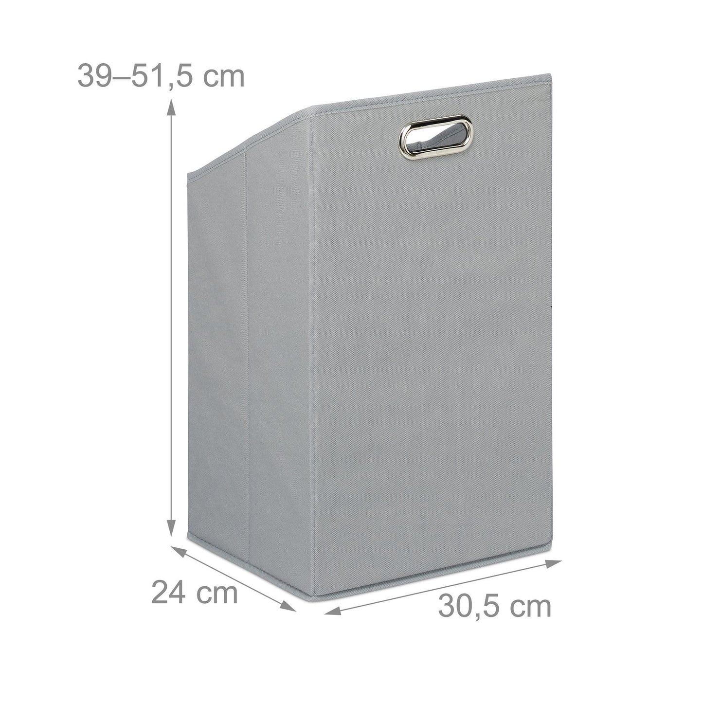 Bathroom shelf with laundry basket
