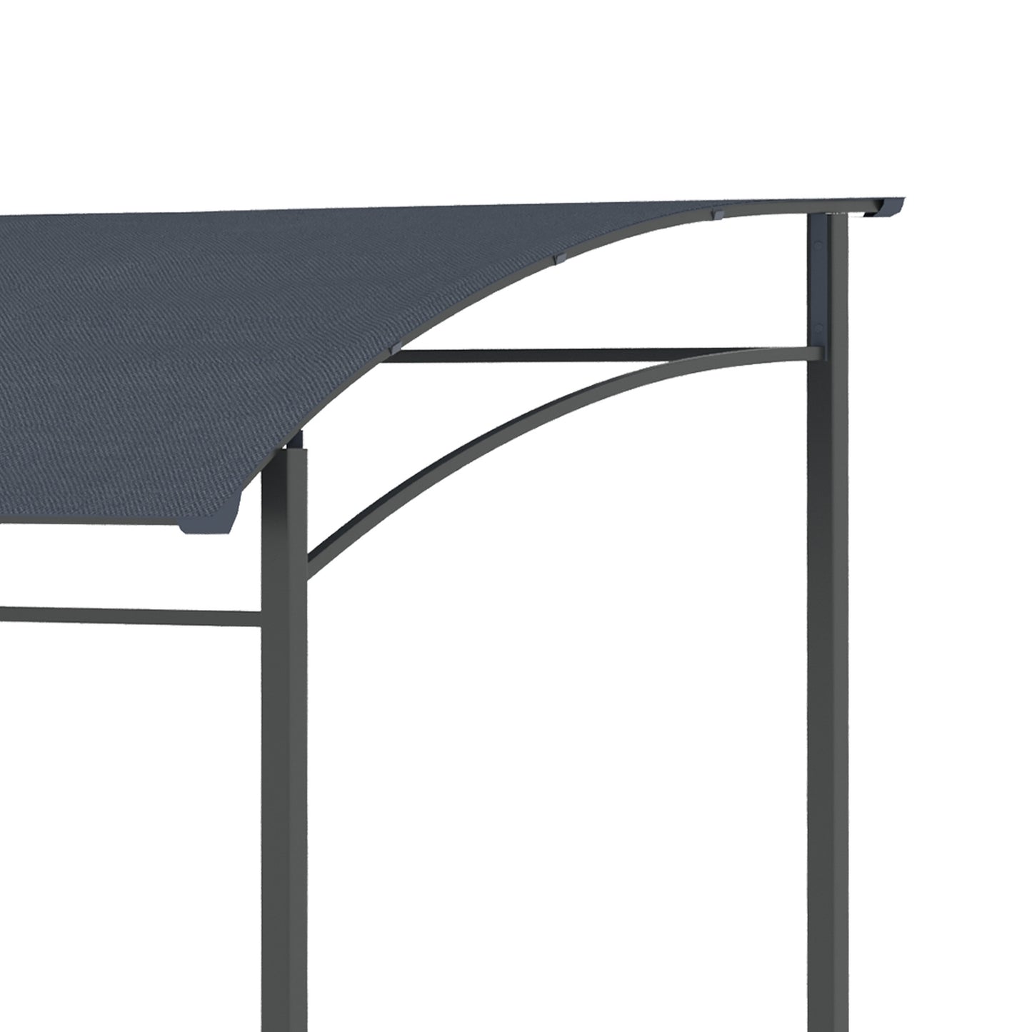 BBQ Gazebo Grill canopy, Waterproof UV resistant, Grey