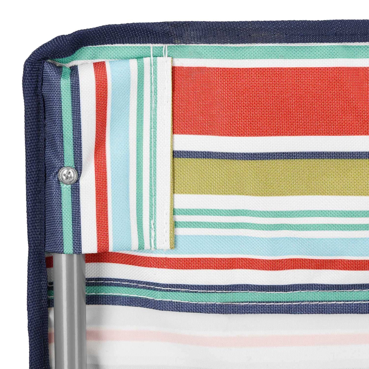 Beach Chair, Foldable, Blue-Red, Portable