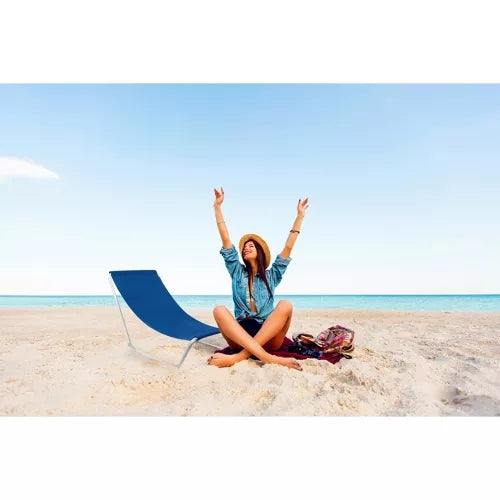 Beach lounger - tourist foldable 23563