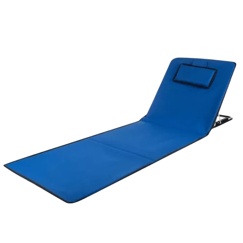 Beach mat with backrest + Trizand 23617 pillow