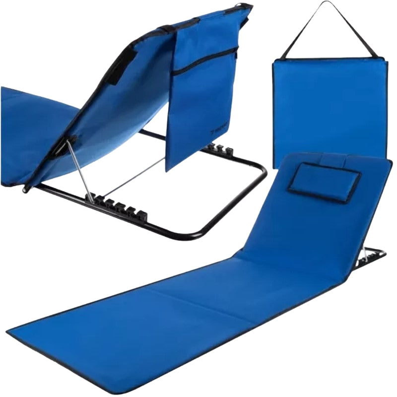 Beach mat with backrest + Trizand 23617 pillow