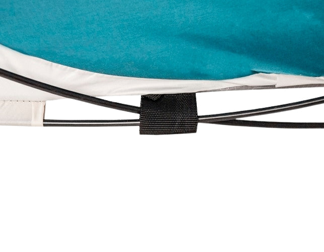 Beach tent 145x100x70cm - turquoise - gray