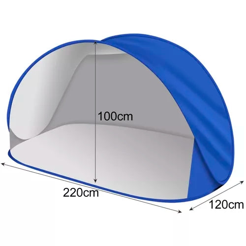 Beach tent 220x120x100cm Trizand 23862