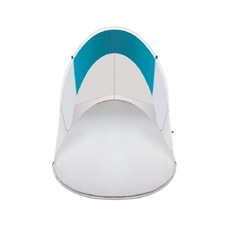 Beach tent 220x120x90cm - turquoise - gray