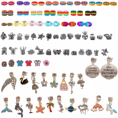 Beads for making bracelets Kruzzel 20342
