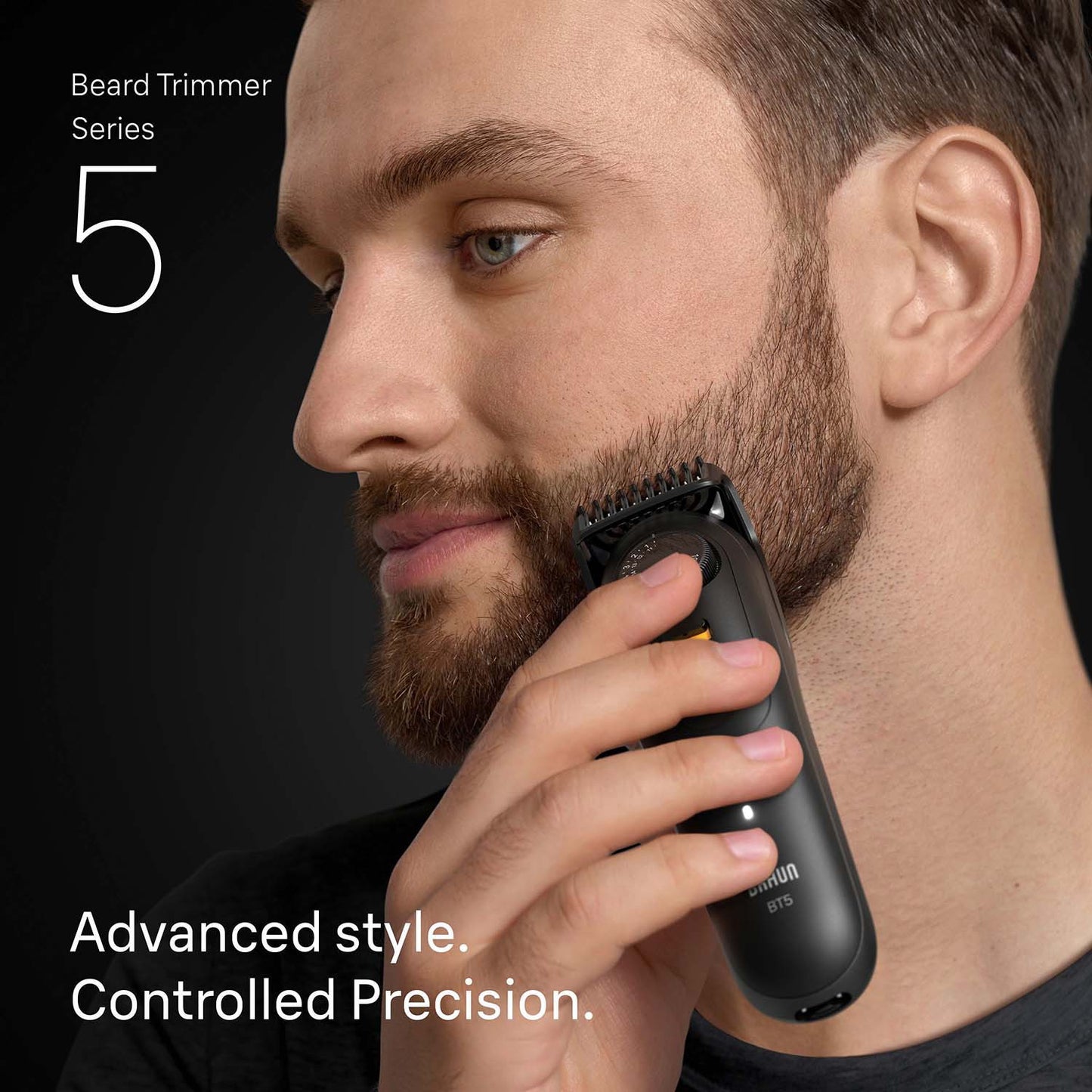 Beard Trimmer with 4 Attachments, Waterproof, 120 Min Run Time