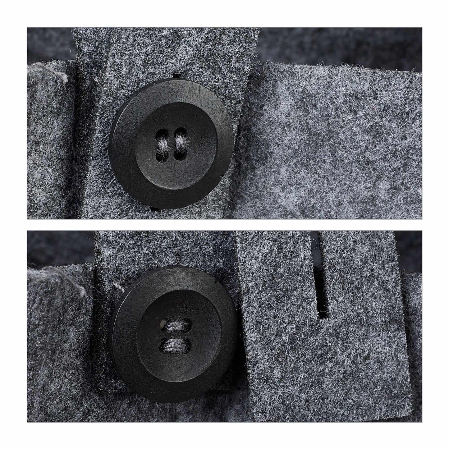 Bed bag for loft bed made of felt