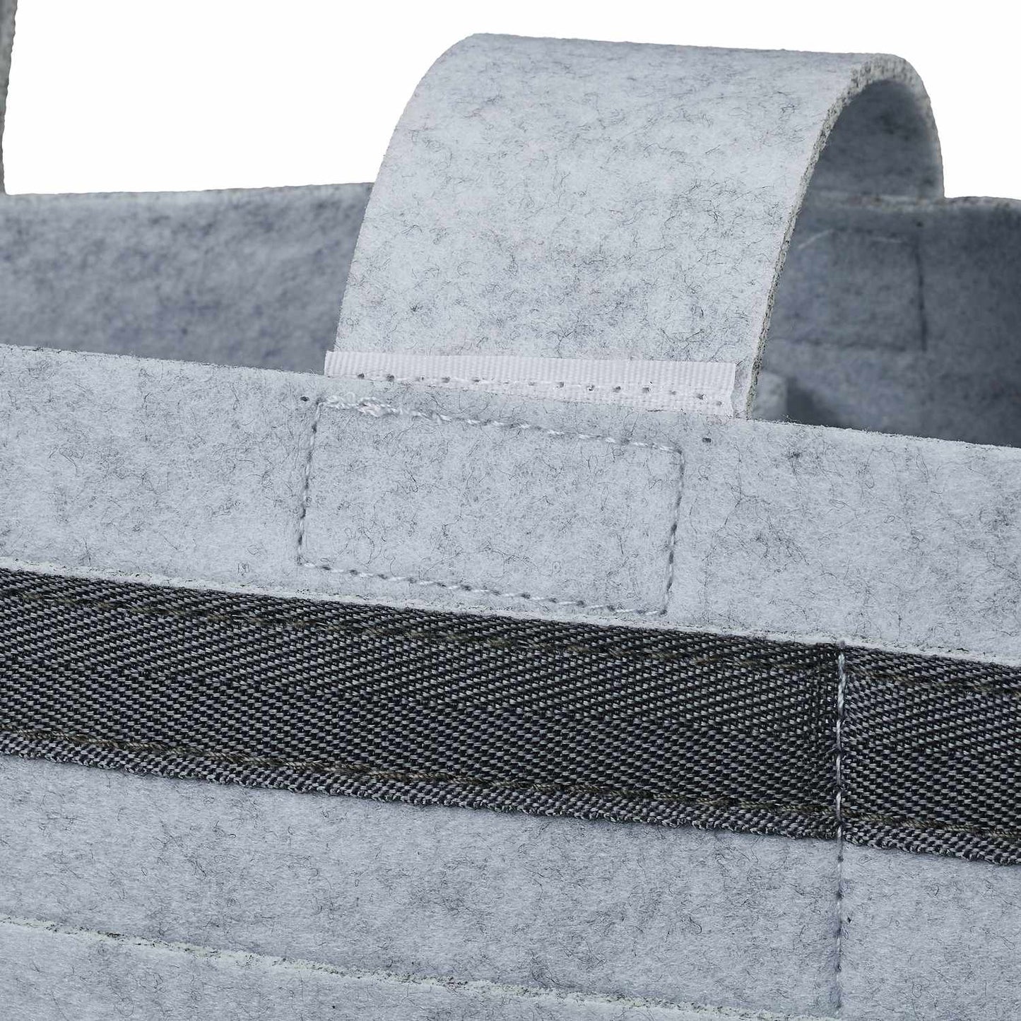 Bed bag for loft bed made of felt