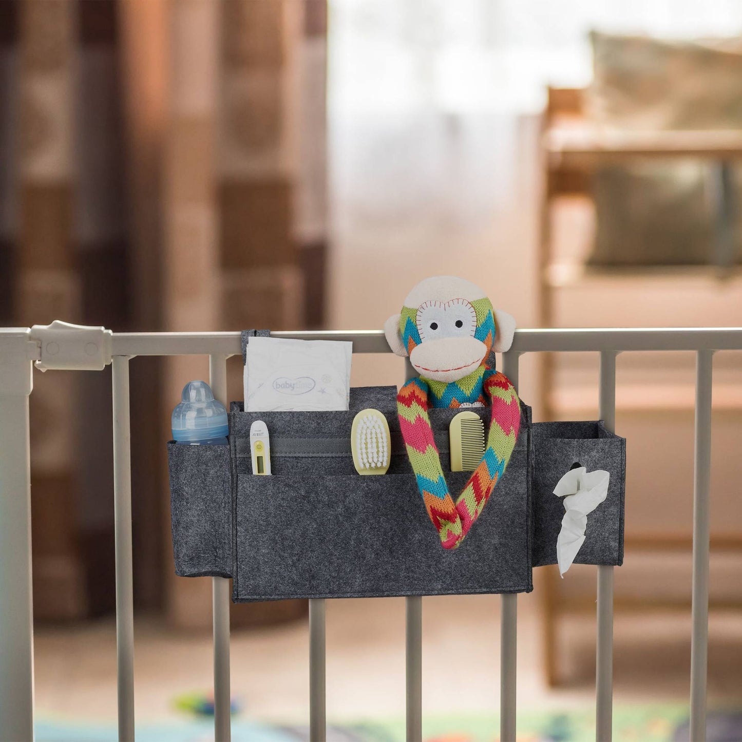 Bed bag for loft bed made of felt