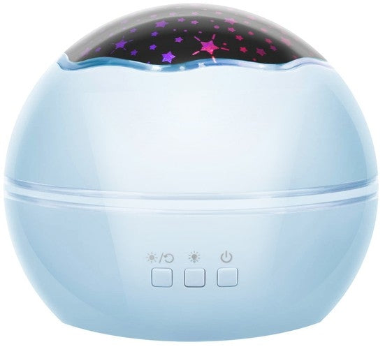 Bedside lamp with a projector - blue LP16858
