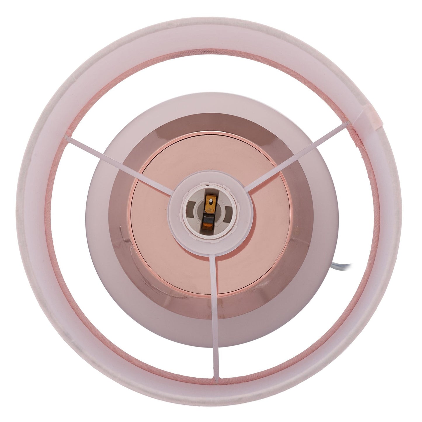 Bedside lamp with touch function pink