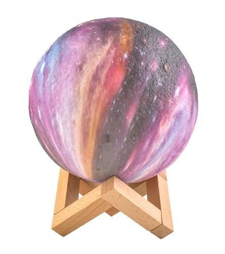 Bedside moon lamp 15cm, 16 colors