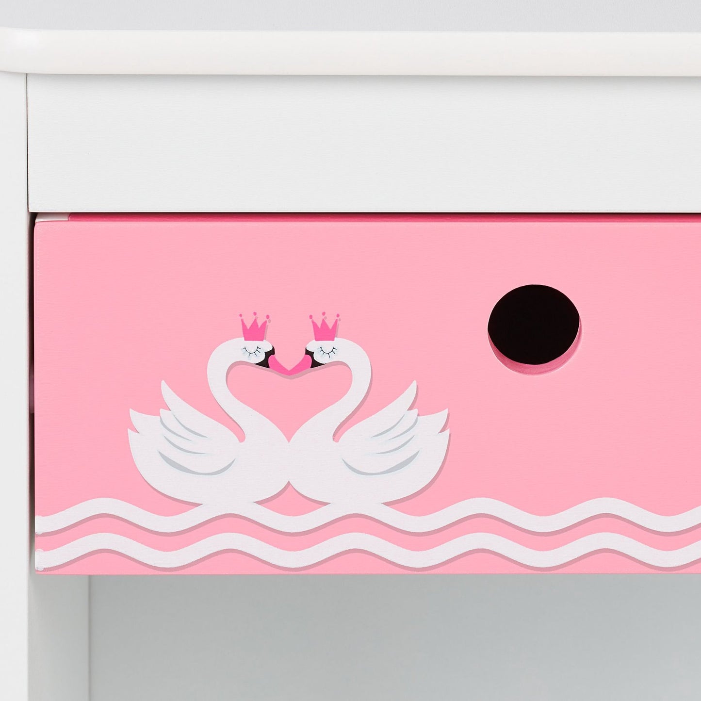 Bedside table for children Swan