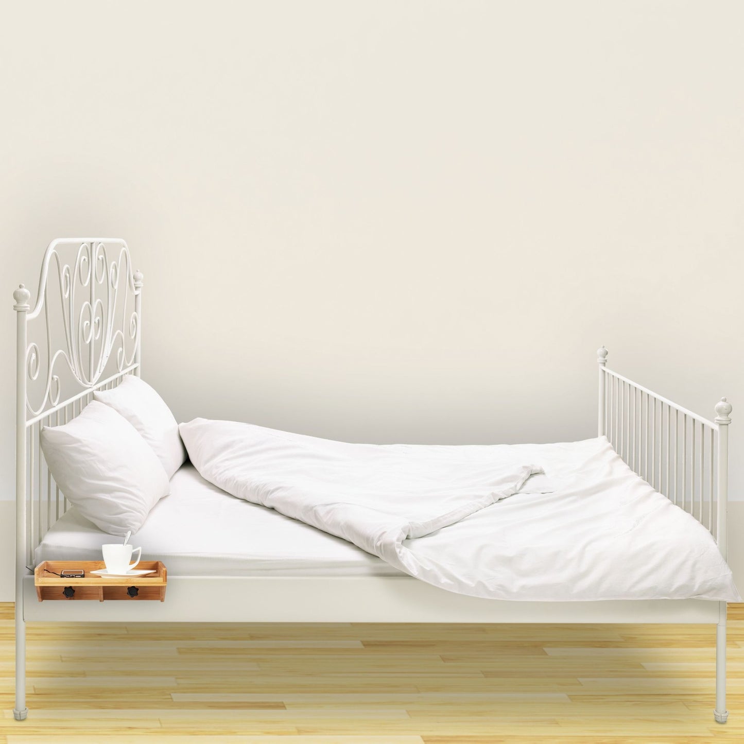 Bedside table in bamboo
