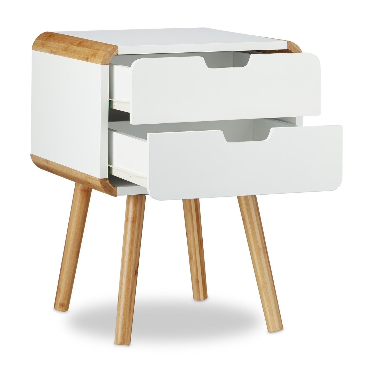 Bedside table with 2 drawers