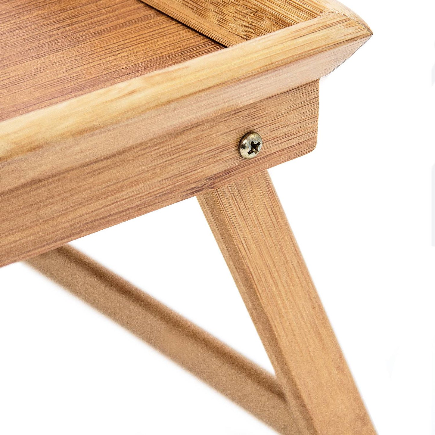 Bed tray in lacquered bamboo