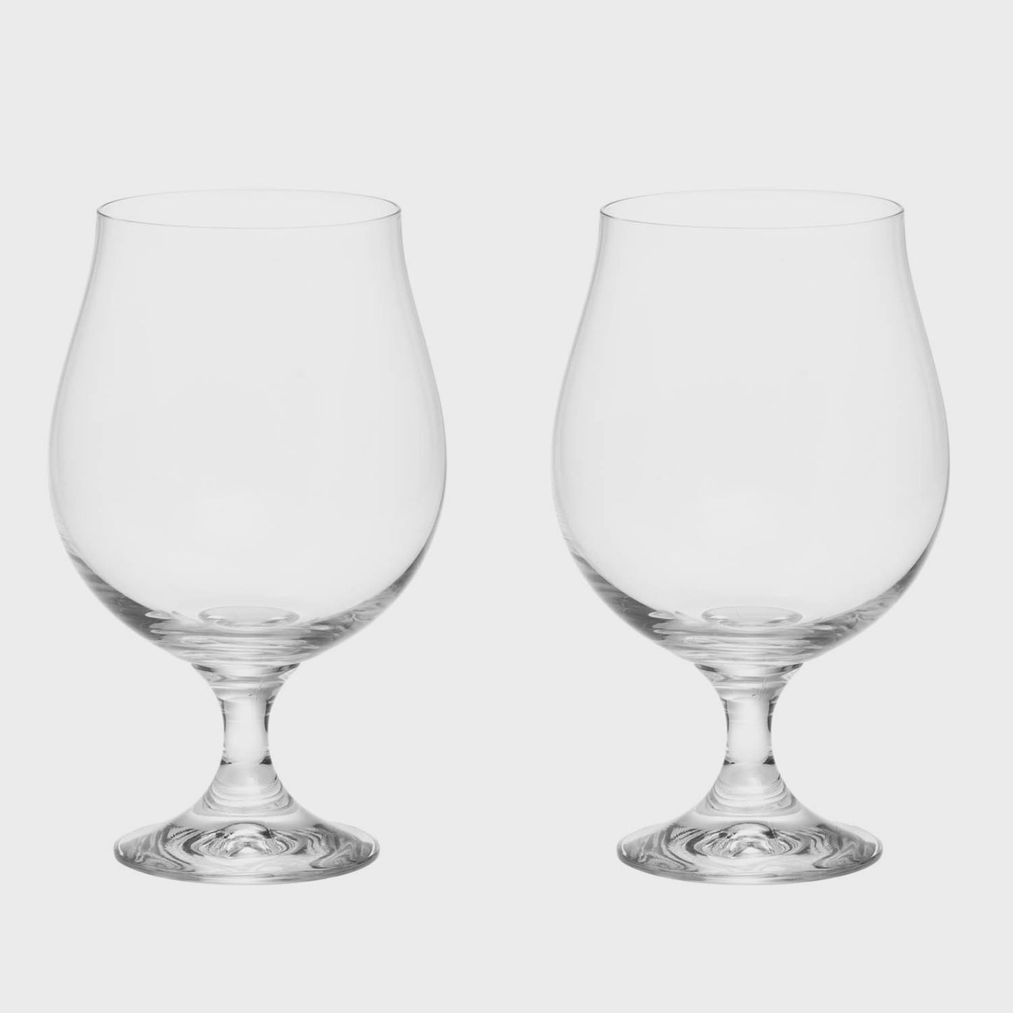 Beer Glasses, 50 cl, Set of 2, Dishwasher Safe