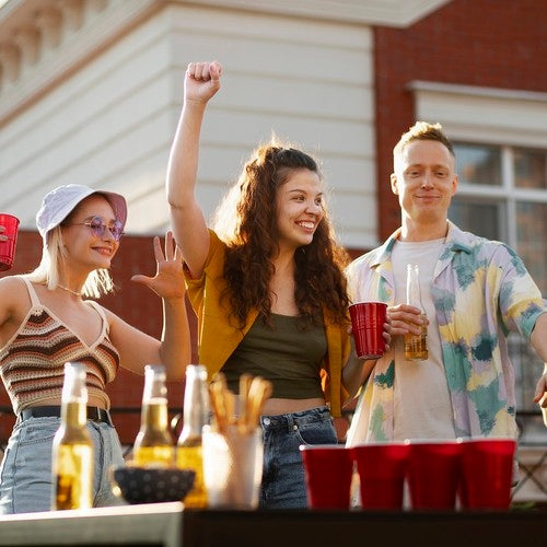 Beer Pong game - 50 cups of Ruhha 21232