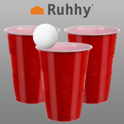 Beer Pong game - 50 cups of Ruhha 21232