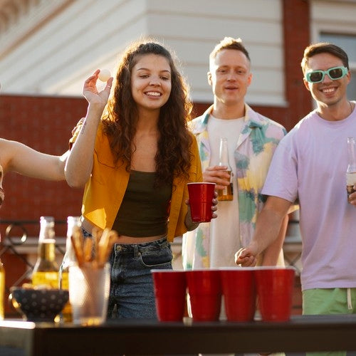 Beer Pong game - 50 cups of Ruhha 21232