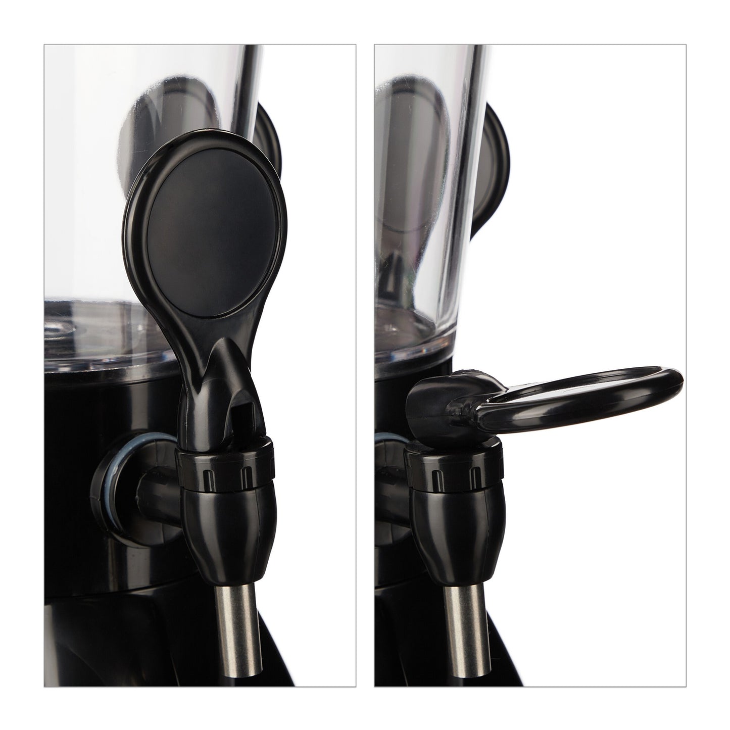 Beer Tower Dispenser, 4L, 3 Taps, Portable Party Use