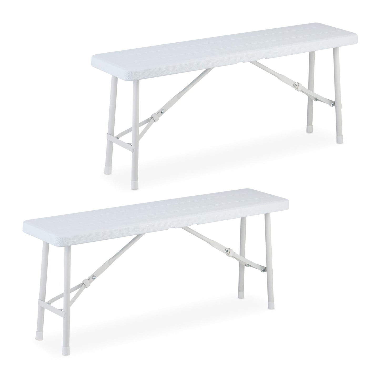 Beer bench set of 2 wooden look