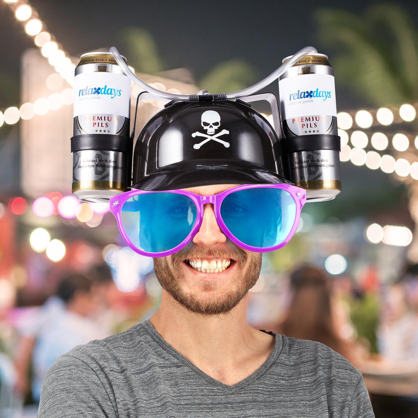 Beer helmet pirate