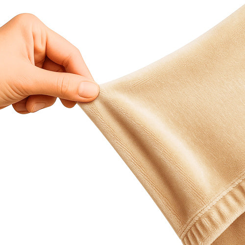 Beige Sofa Cover, Stretchable, 190-230cm