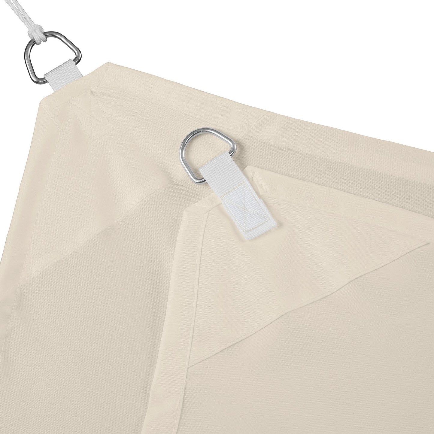 Beige UV-Protection Shade Sail for Patio & Balcony