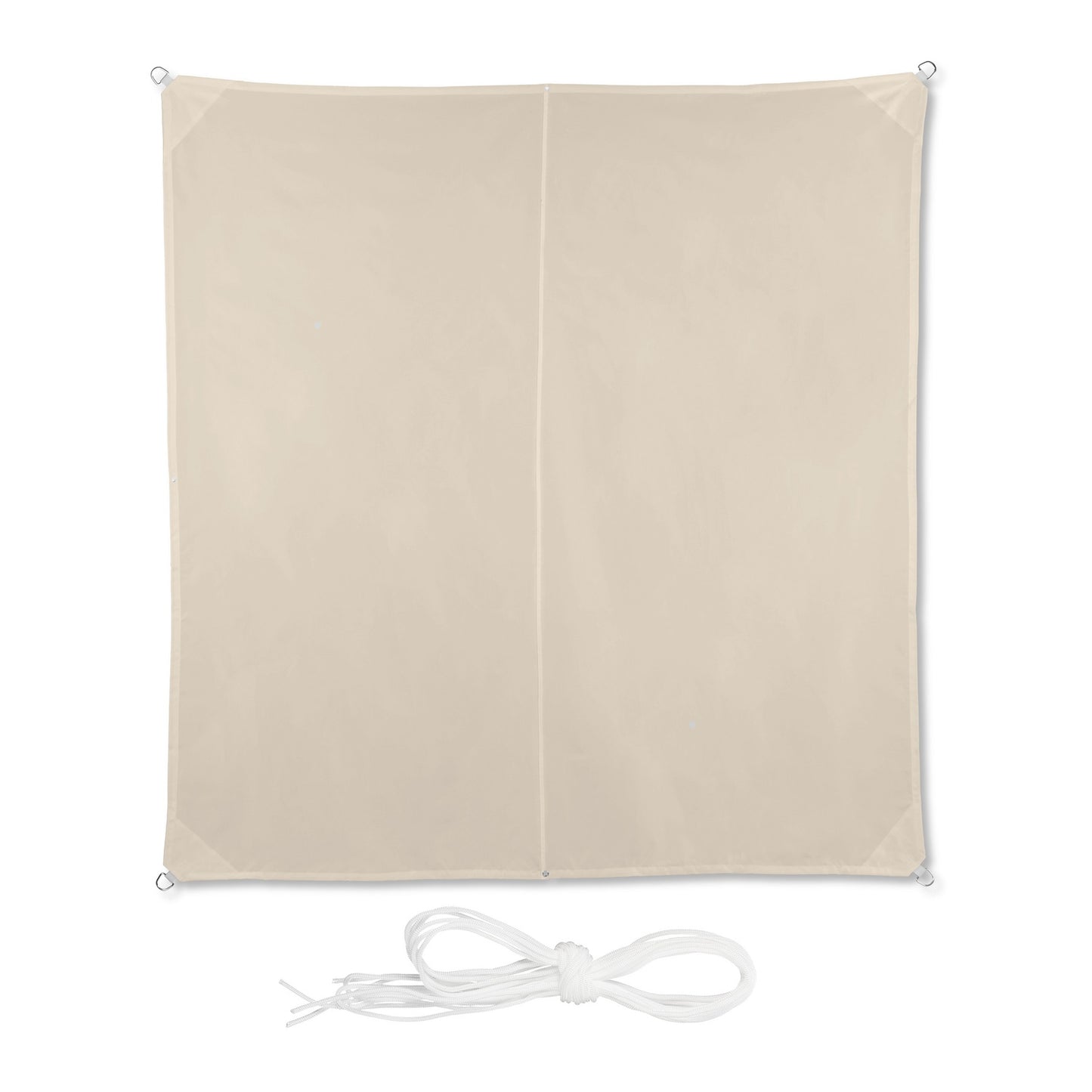 Beige UV-Protection Shade Sail for Patio & Balcony