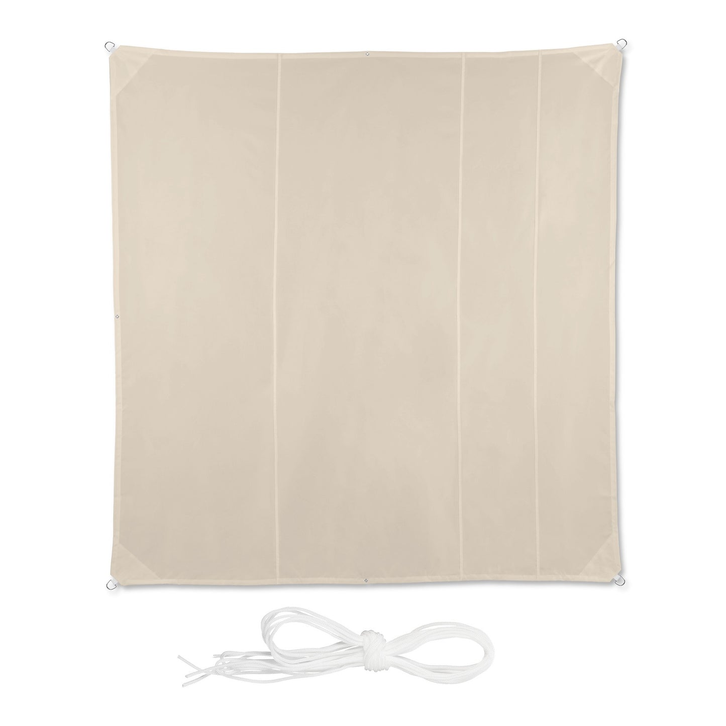 Beige UV-Protection Shade Sail for Patio & Balcony