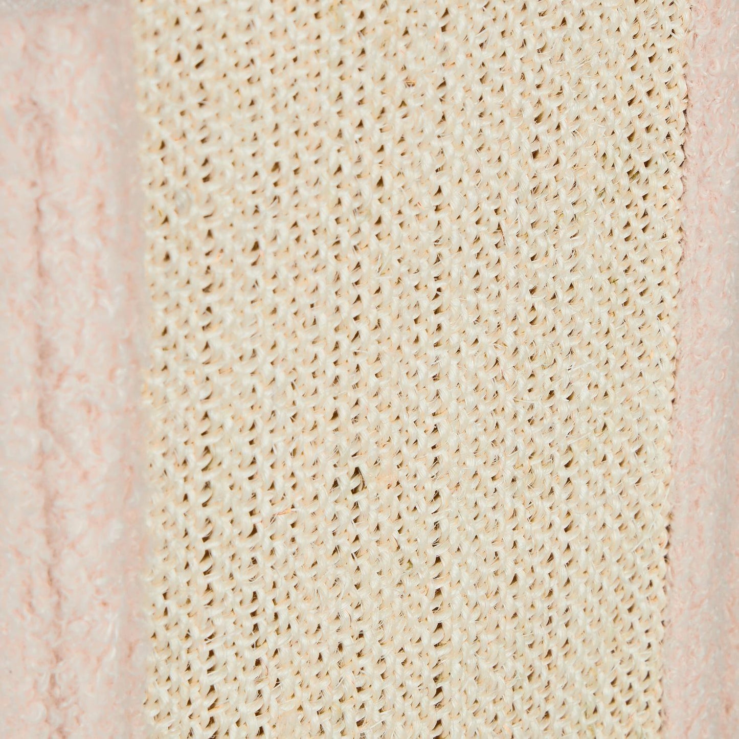 Beige cat pit with scratching surface