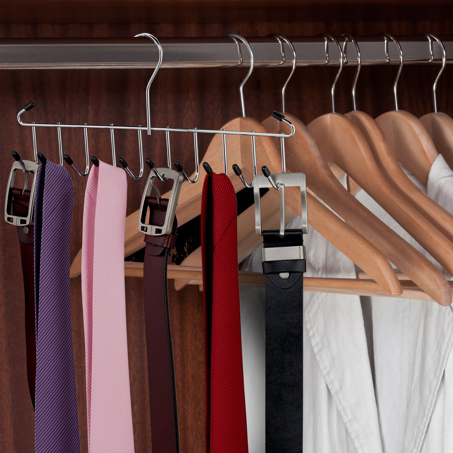 Belt Hanger with 12 Hooks