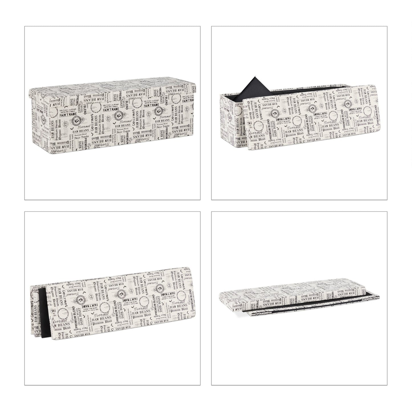 Bench in coffee design