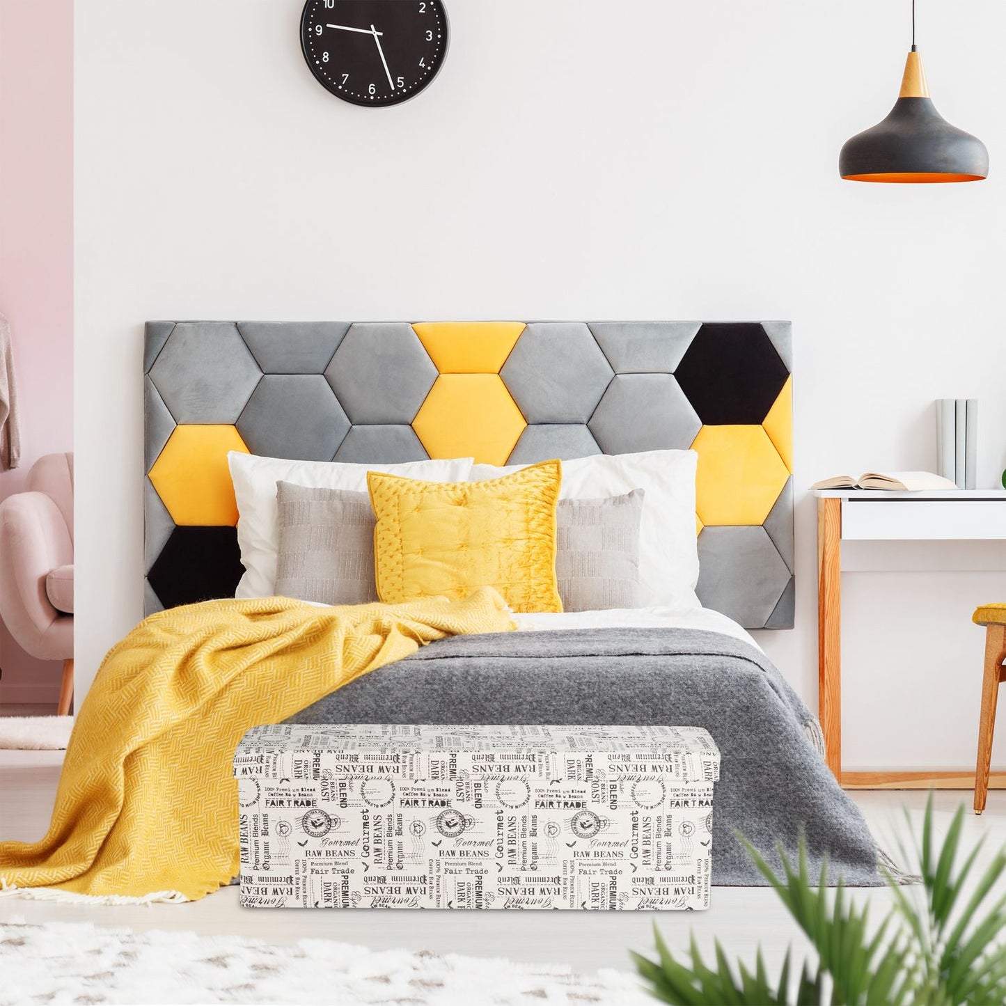 Bench in coffee design