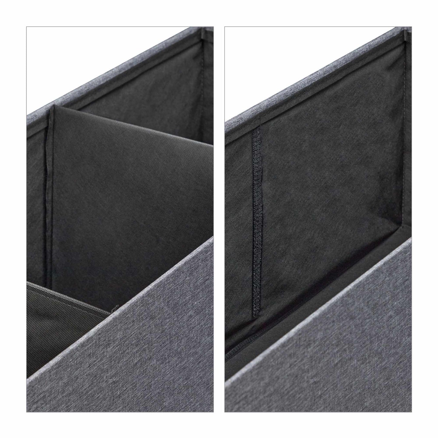 Bench with 3 compartments