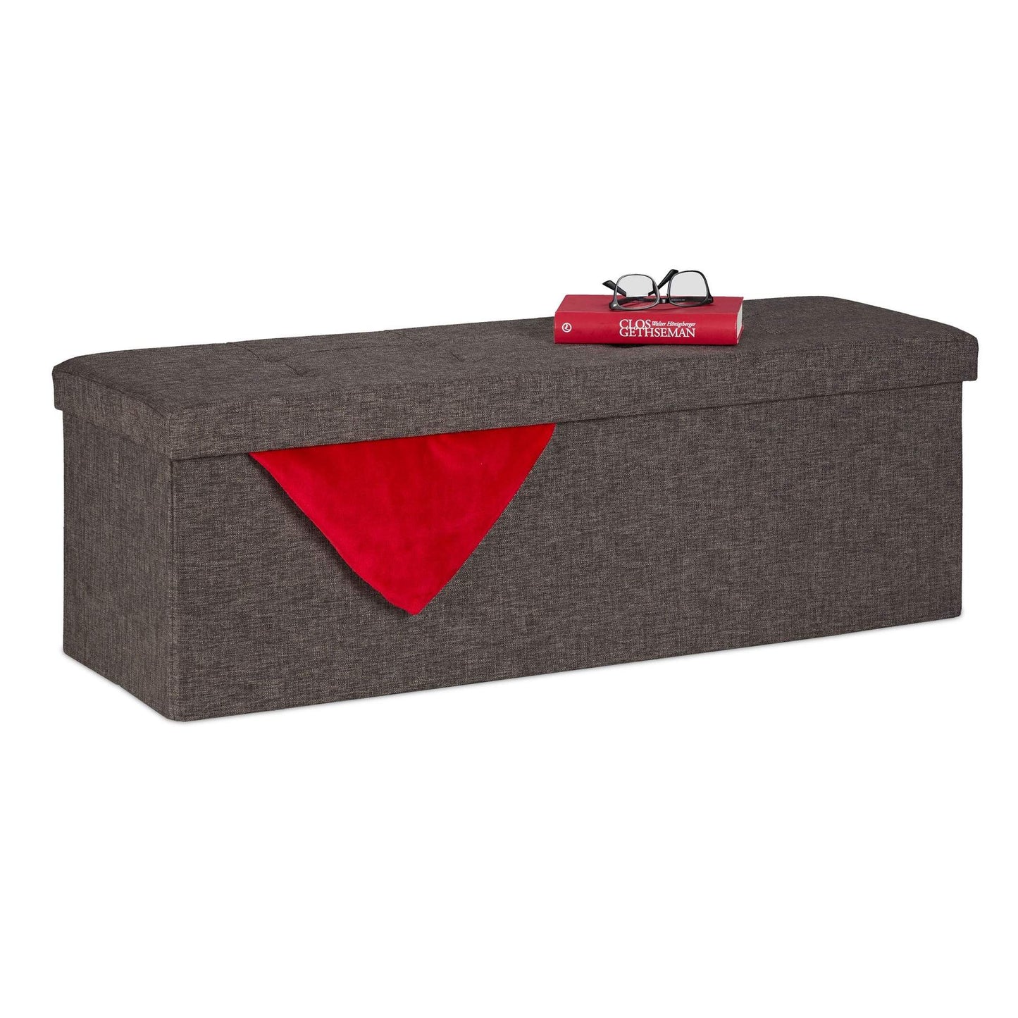 Bench with 3 compartments