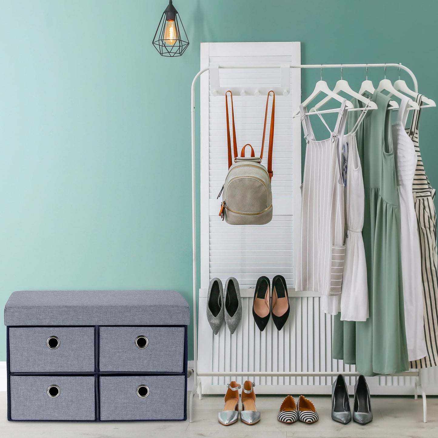Bench with storage